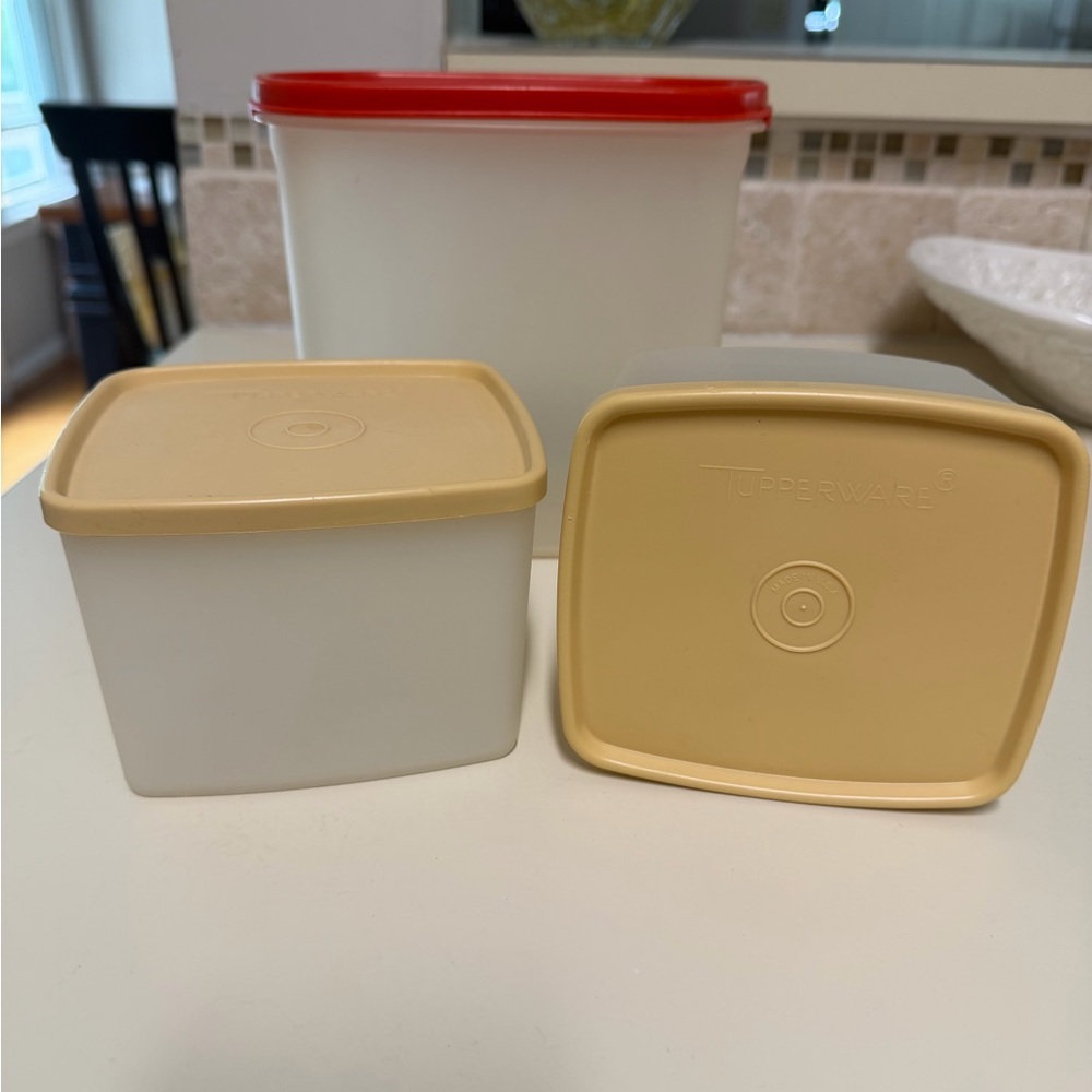 Tupperware Containers - Set of 4